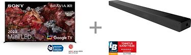 Sony X95L 65" 4K Mini LED Google TV + HT-A5000 5.1.2 Dolby Atmos Soundbar -tuotepaketti