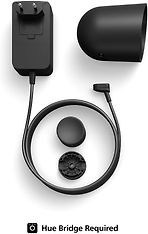 Philips Hue Secure valvontakamera, langallinen, musta, 1 kpl, kuva 5