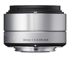 Sigma 30 mm F2.8 DN | A objektiivi, Sony NEX E, hopea