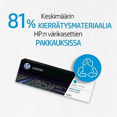 HP 126A Tri-Pack -laservärikasettipakkaus, 3 väriä, kuva 2