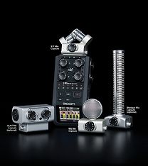 Zoom H6 kannettava tallennin vaihdettavilla mikrofoneilla, kuva 2