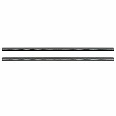 TipTop Audio Z-Rails 40HP Eurorack Mounting Rails -kiskot, musta