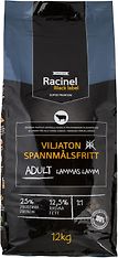 Racinel Black Label Adult lamb -koiranruoka, 12 kg
