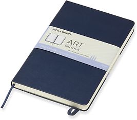 Moleskine Art Sketchbook Pocket Sapphire Blue -muistikirja, sininen, kuva 2