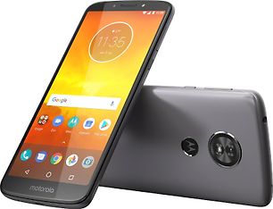 Motorola Moto E5, Android-puhelin Dual-SIM, 16 Gt, harmaa, kuva 3