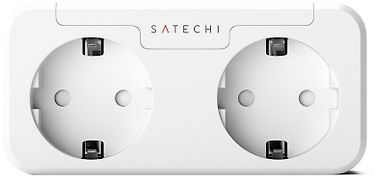 Satechi Homekit Dual Smart Outlet -kaksiosainen etäohjattava pistorasia, kuva 3