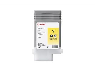 Canon PFI-102Y -mustekasetti, keltainen