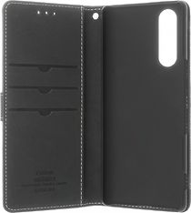Insmat Exclusive Flip Case -lompakkokotelo, Sony Xperia 5, musta, kuva 3