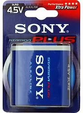 Sony Stamina Plus alkaliparisto, 1kpl 4.5V-paristoa (3LR12)