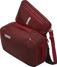 Thule Subterra Convertible Carry On -matkalaukku, punainen, kuva 10