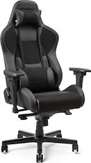 AKRacing Premium Softtouch Gaming Chair -pelituoli, musta/suade, kuva 3