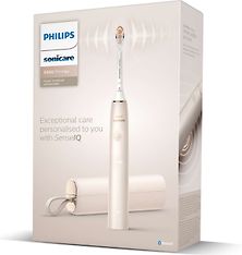 Philips Sonicare DiamondClean 9900 Prestige HX9992/11 sähköhammasharja, samppanja, kuva 10