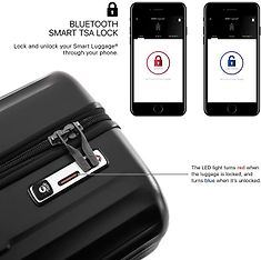 Heys Smart Luggage 76 cm -matkalaukku, hopea, kuva 6