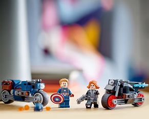 LEGO Super Heroes Marvel 76260 - Black Widow ja Captain America moottoripyörineen, kuva 6