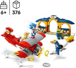 LEGO Sonic the Hedgehog 76991 - Tailsin työpaja ja Tornado-lentokone, kuva 3