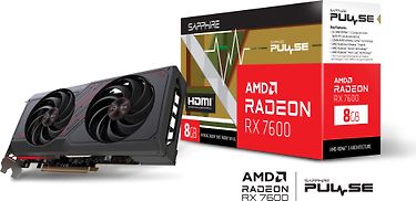 SAPPHIRE PULSE AMD Radeon RX 7600 8G -näytönohjain, kuva 7