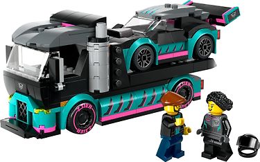 LEGO City Great Vehicles 60406  - Kilpa-auto ja autonkuljetusauto, kuva 8