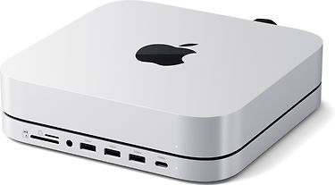 Satechi Stand Hub for Mac mini -telakka, hopea, kuva 4