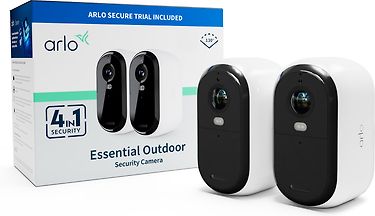 Arlo Essential 2 HD valvontakamera ulko- ja sisäkäyttöön, 2 kpl tuotepaketti, kuva 6