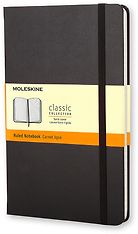 Moleskine Pocket Ruled Notebook -muistikirja, musta
