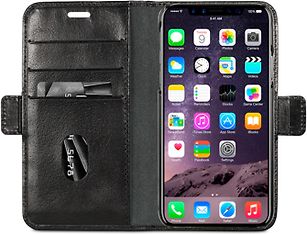 Dbramante1928 Lynge, lompakko- ja suojakotelo, iPhone X / Xs, musta