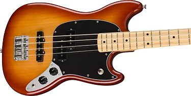 Fender Player Mustang Bass PJ -bassokitara, Sienna Sunburst, kuva 4
