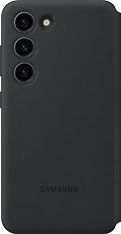 Samsung Galaxy S23 Clear View Wallet Cover -suojakuori, musta, kuva 2