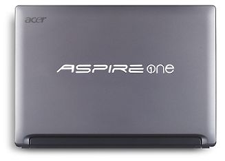 Acer Aspire One D260 / 10.1" LED / Atom N450 / 1 GB / 160GB / Windows 7 Starter - kannettava tietokone, hopea, kuva 4