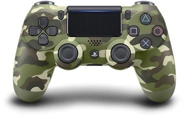 Sony DualShock 4 v2 -peliohjain, Green Camo, PS4