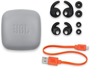 JBL Reflect Mini BT2 -Bluetooth nappikuulokkeet urheiluun, musta, kuva 4