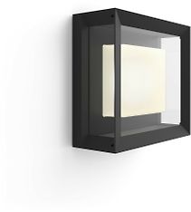 Philips Hue Econic Outdoor-älyseinä/kattovalaisin, musta, litteä, neliö, 26 cm, 1150 lm, kuva 3