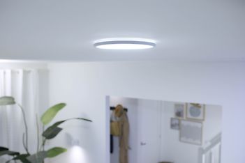 WiZ SuperSlim -kattovalaisin, pyöreä, valkoinen, 16 W, tunable white, Wi-Fi, kuva 12