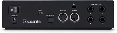 Focusrite Clarett+ 2Pre USB -äänikortti USB-väylään, kuva 3