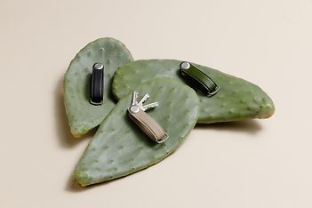 Orbitkey Cactus Leather Key Organiser -avainlenkki, musta, kuva 5