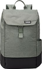 Thule Lithos Backpack 16L -reppu, vihreä/musta