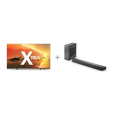 Philips The Xtra PML9008 75" 4K Mini-LED Ambilight TV + TAB8507B 3.1 Dolby Atmos Soundbar -tuotepaketti, kuva 2