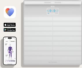 Withings Body Scan -älyvaaka, valkoinen