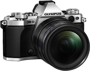 Olympus OM-D E-M5 Mark II Pro Power Kit hopea  + 12-40 mm objektiivi + HLD-8-akkukahva + 2 akkua, kuva 3