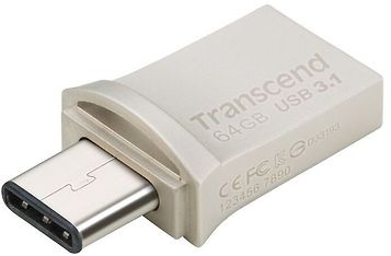 Transcend JetFlash 890S 64 Gt USB 3.1 ja Type C -muistitikku, kuva 2