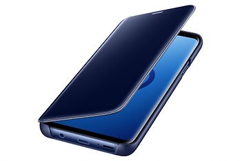 Samsung Galaxy S9+ Clear View Cover -suojakansi, sininen, kuva 4