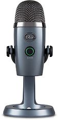 Blue Microphones Yeti Nano -mikrofoni USB-väylään, harmaa