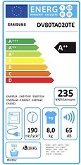 Samsung DV80TA020TE/EE -kuivausrumpu, kuva 12