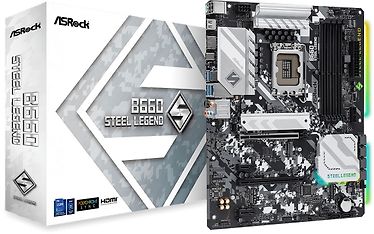 Asrock B660 STEEL LEGEND ATX -emolevy