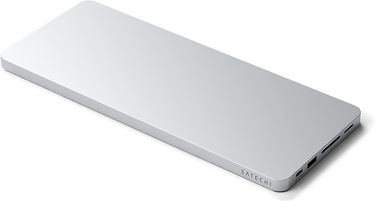 Satechi USB-C Slim Dock for 24" iMac -telakka, hopea