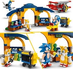 LEGO Sonic the Hedgehog 76991 - Tailsin työpaja ja Tornado-lentokone, kuva 4