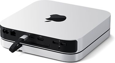 Satechi Stand Hub for Mac mini -telakka, hopea, kuva 5