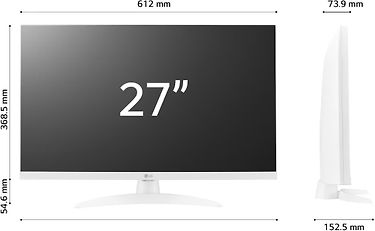 LG 27TQ615S-WZ 27" Full HD Smart LED TV, kuva 8