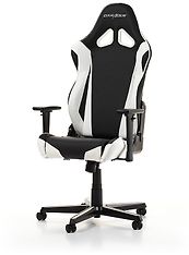 DXRacer RACING Gaming Chair -pelituoli, musta/valkoinen, kuva 4