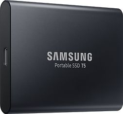 Samsung SSD T5 ulkoinen SSD-levy 1 Tt, musta, kuva 2