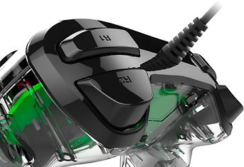 Nacon Wired Compact Controller Illuminated -peliohjain, vihreä LED, PS4, kuva 4